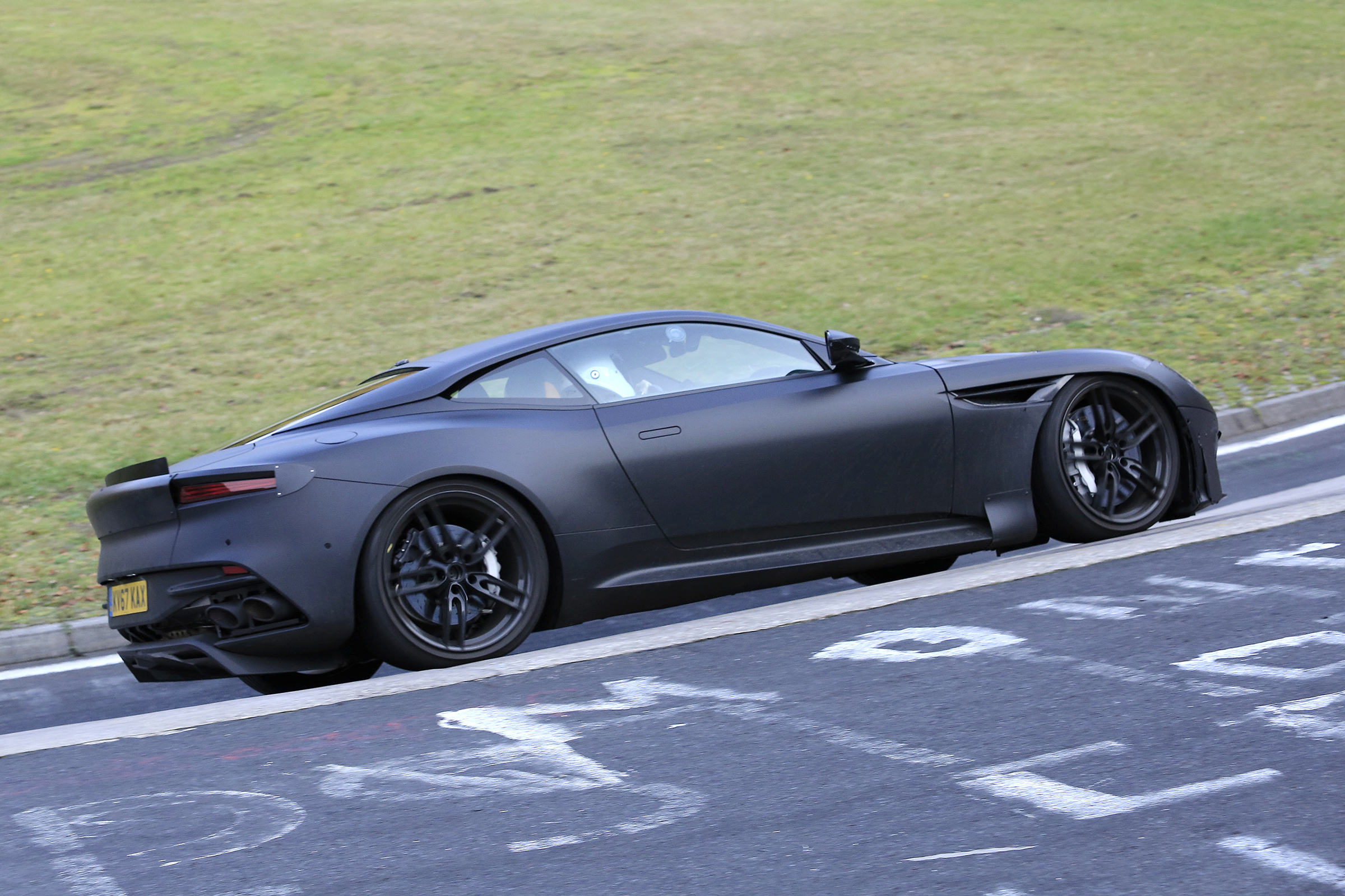 Aston Martin Vanquish 2019 at the Nurburgring