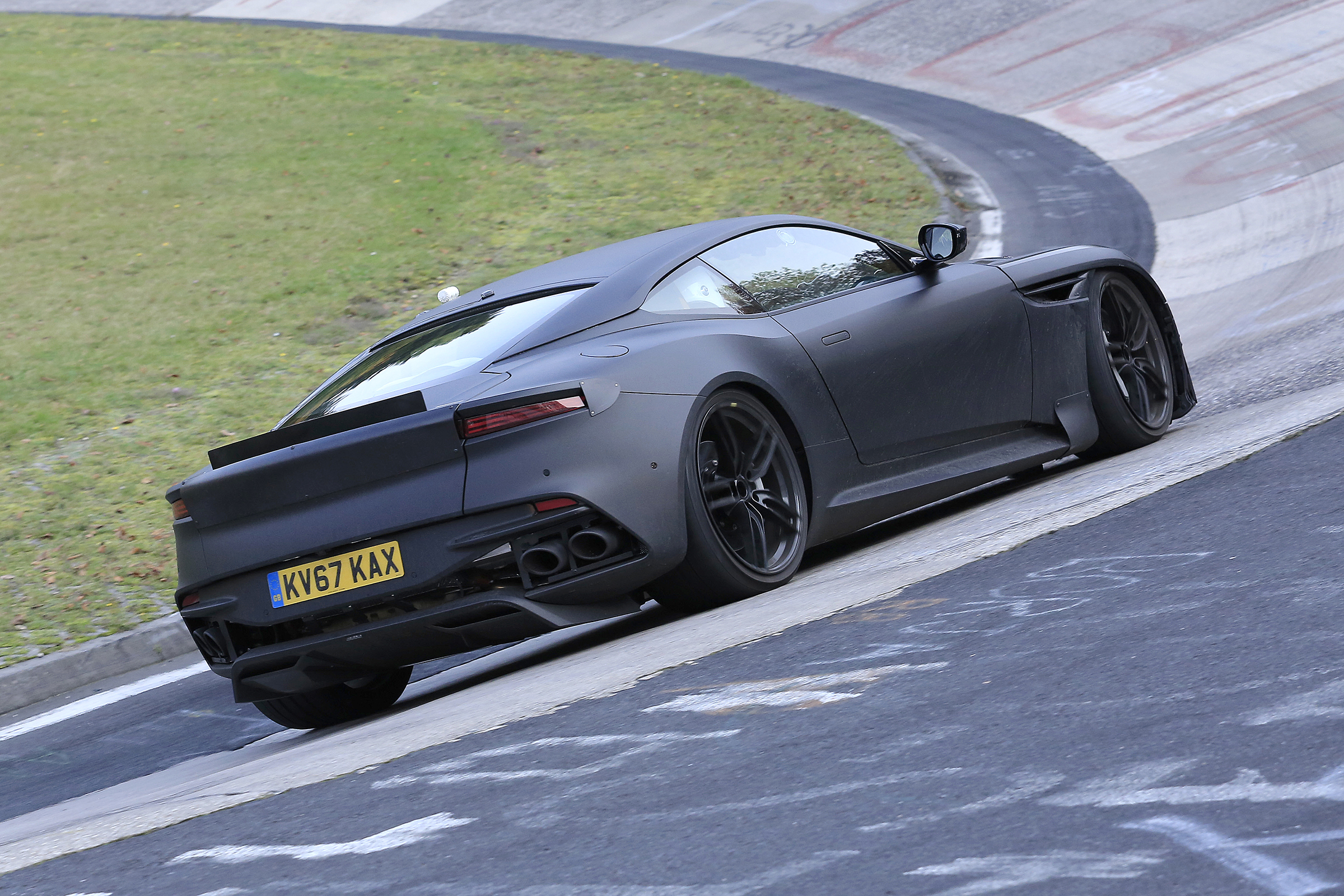 Aston Martin Vanquish 2019 at the Nurburgring