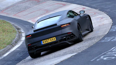 Aston Martin Vanquish 2019 at the Nurburgring