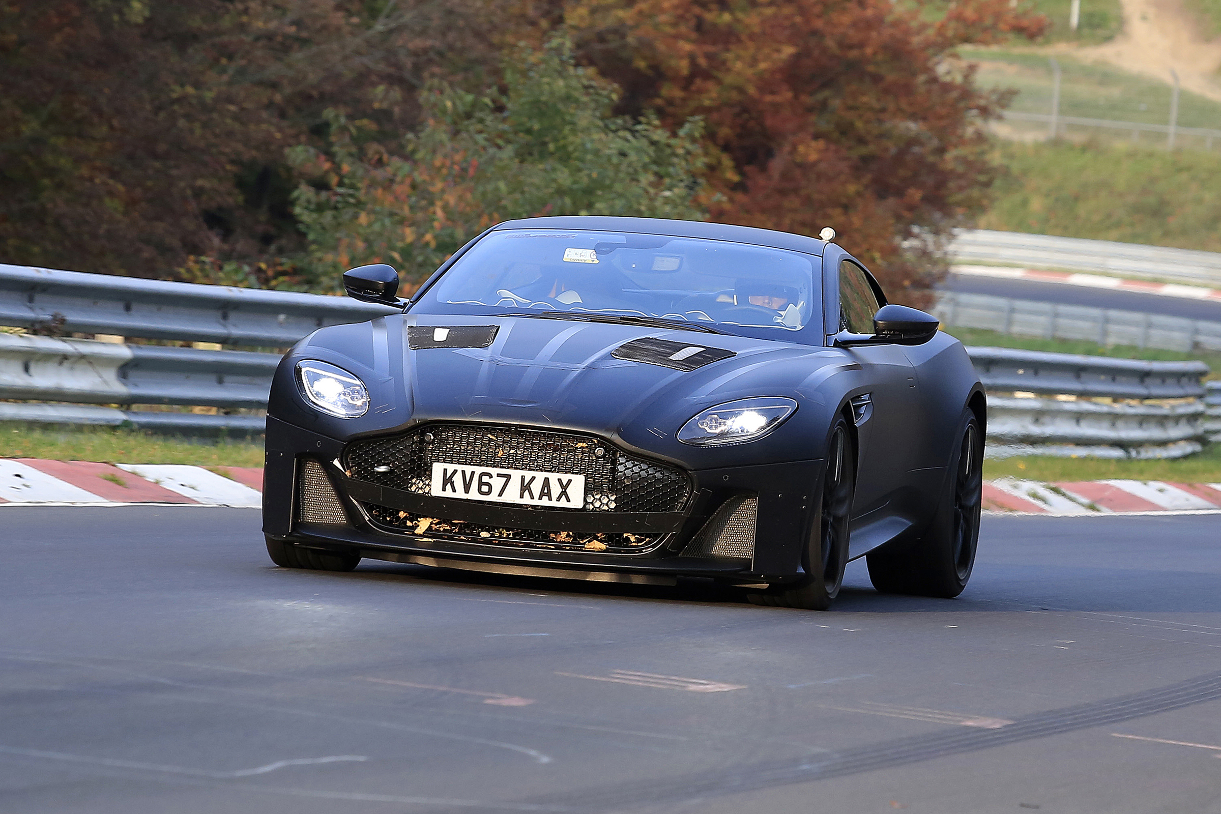 Aston Martin Vanquish 2019 at the Nurburgring