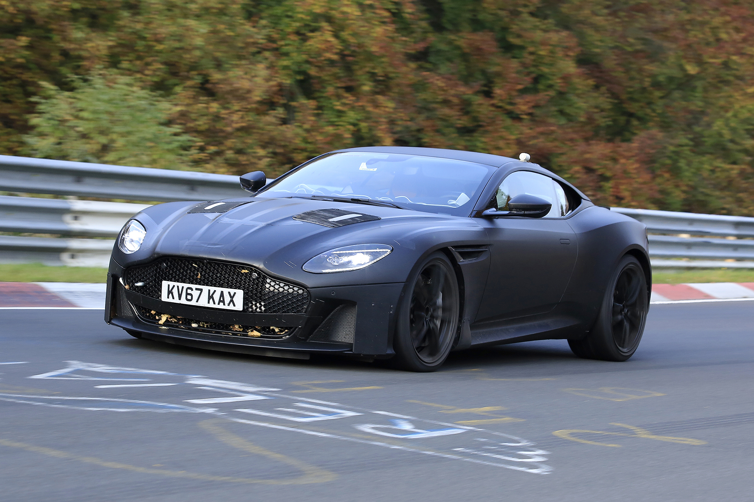 Aston Martin Vanquish 2019 at the Nurburgring