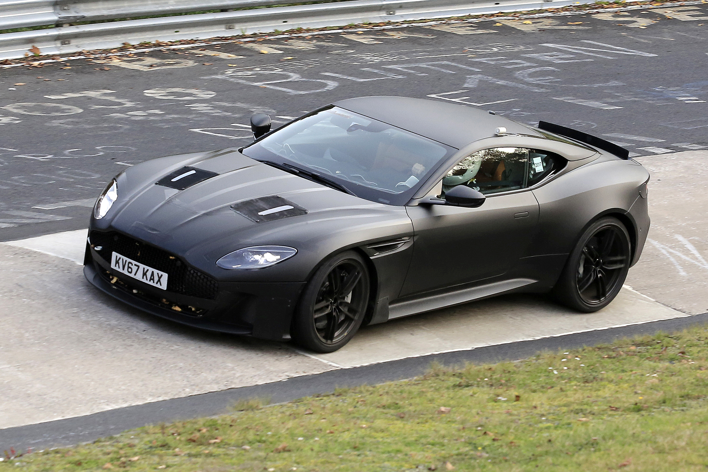 Aston Martin Vanquish 2019 at the Nurburgring