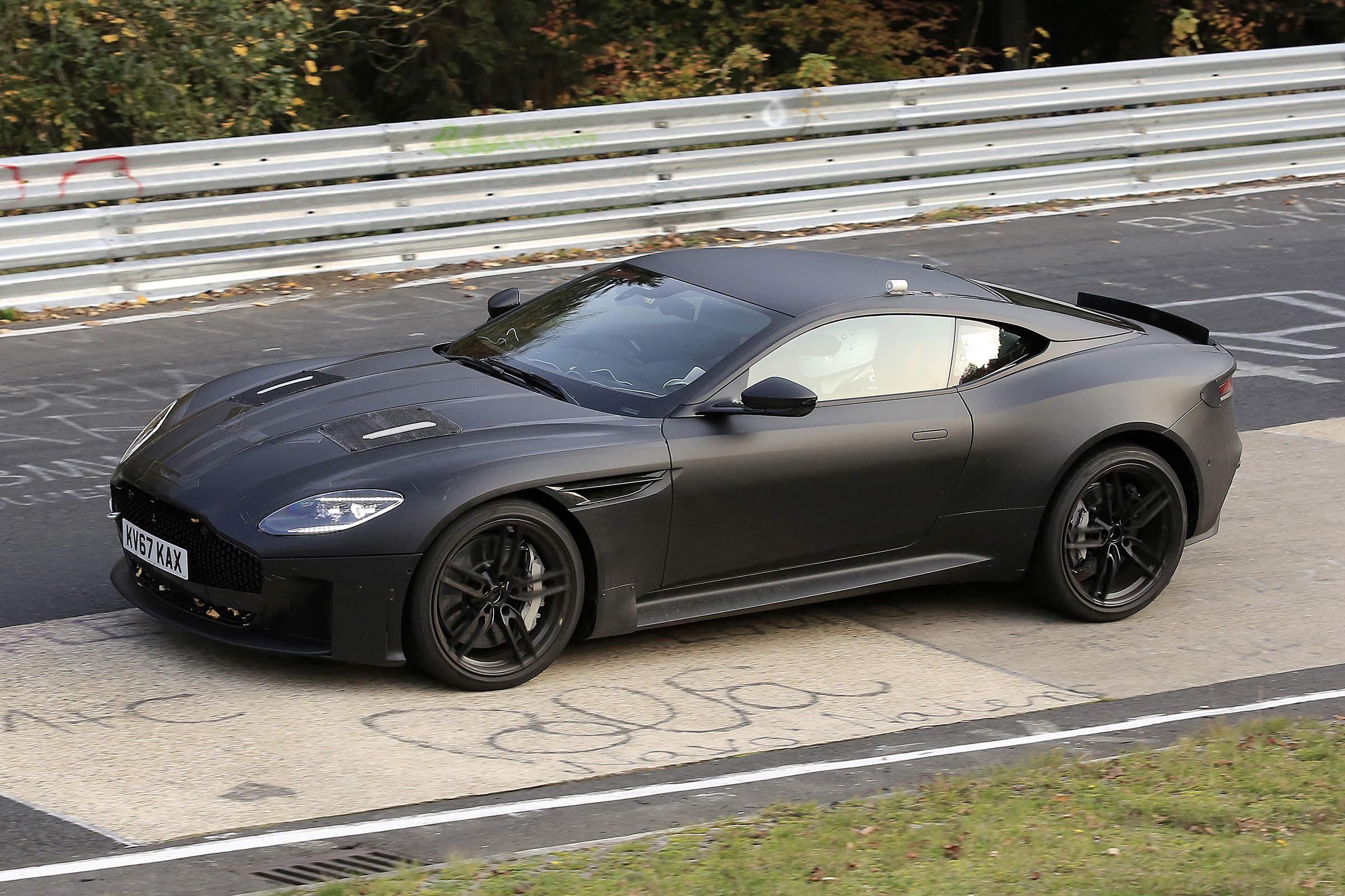 Aston Martin Vanquish 2019 at the Nurburgring