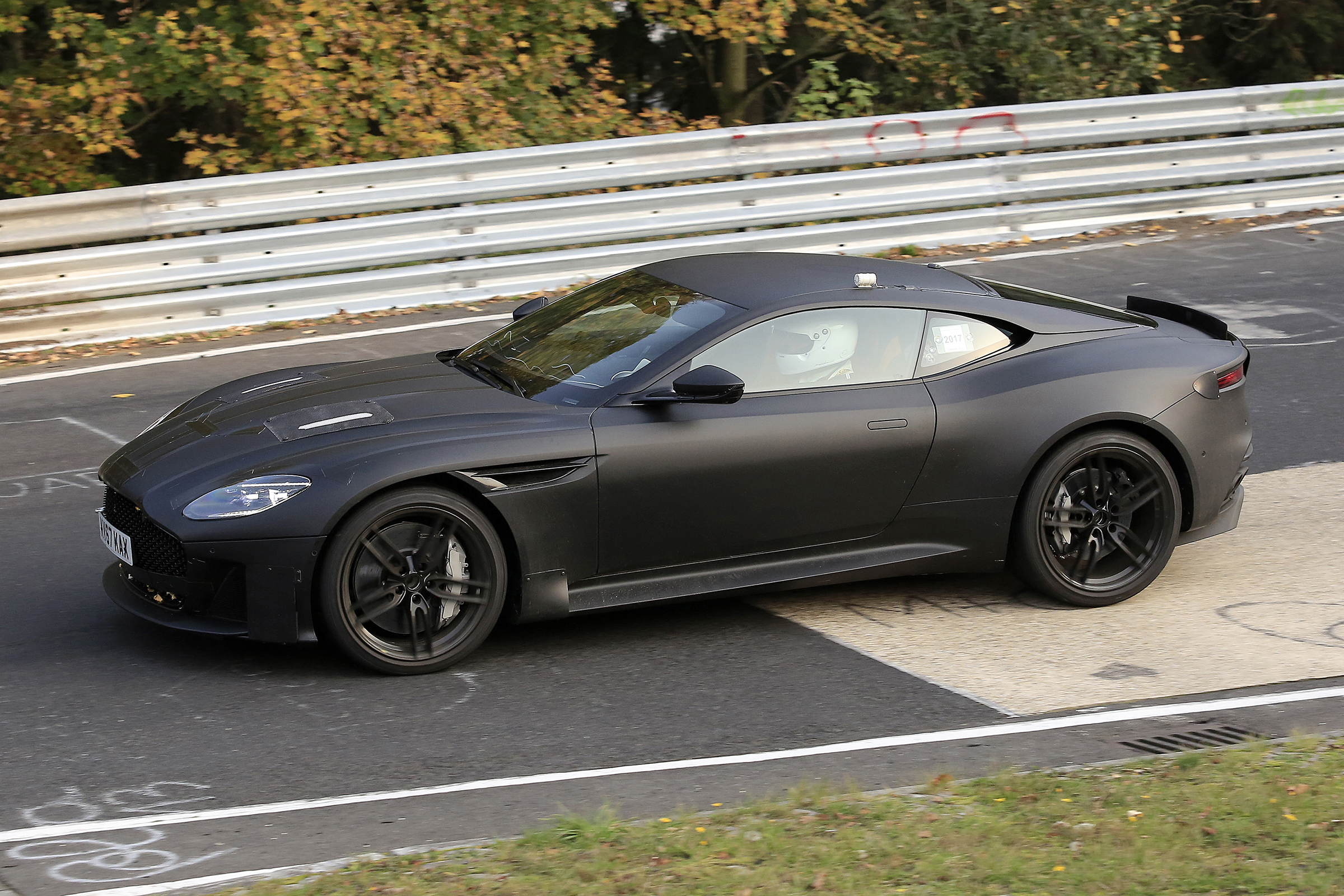 Aston Martin Vanquish 2019 at the Nurburgring