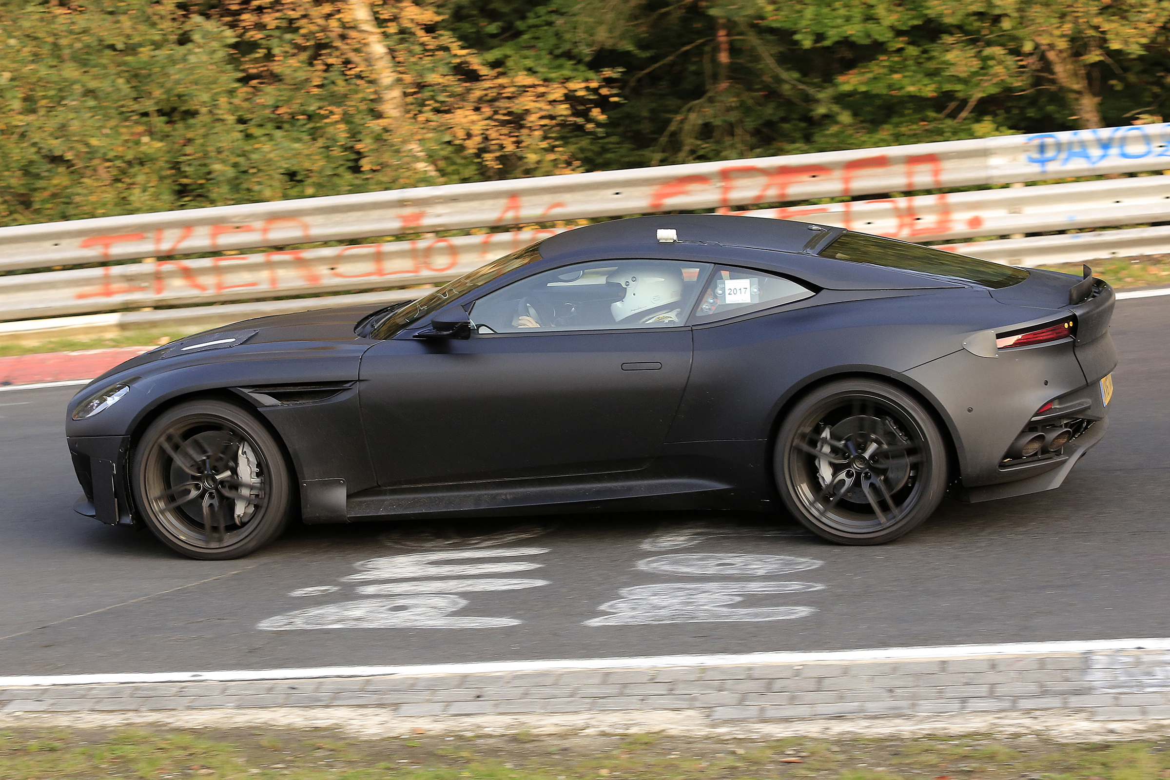 Aston Martin Vanquish 2019 at the Nurburgring