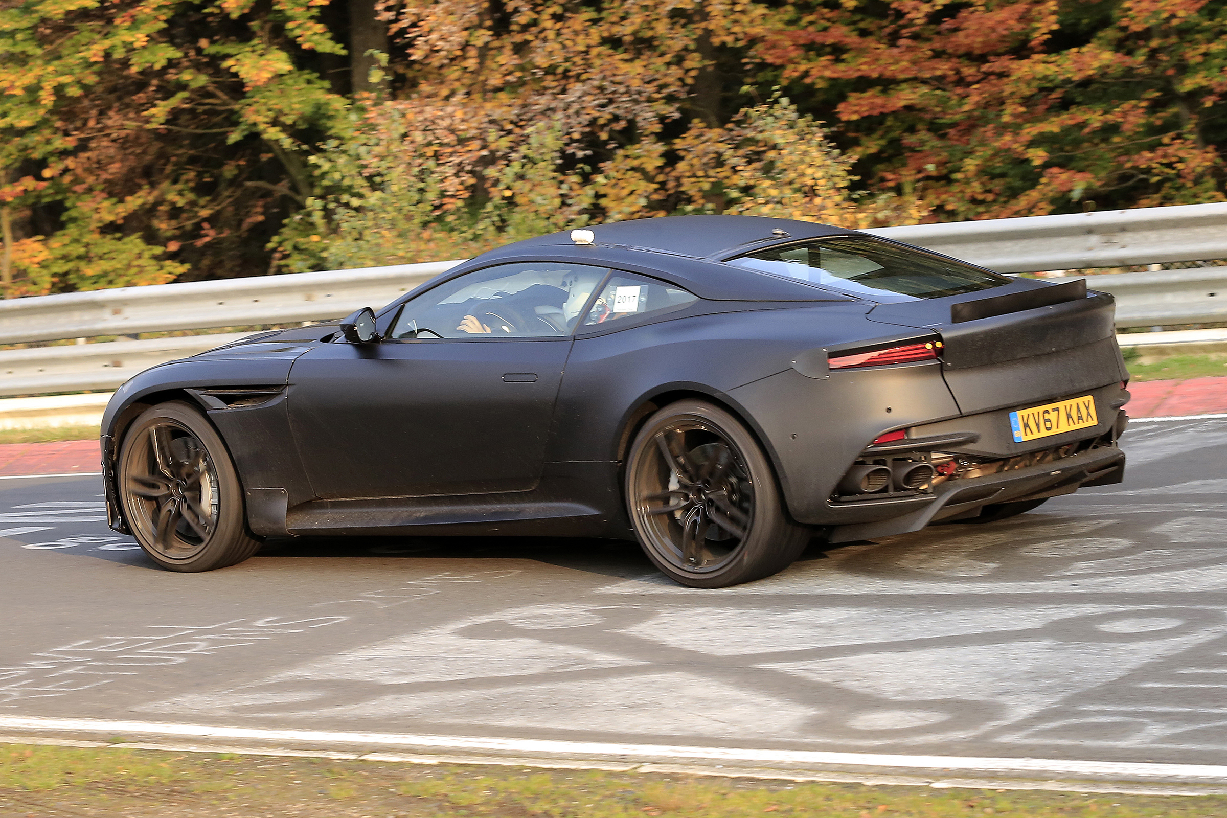 Aston Martin Vanquish 2019 at the Nurburgring