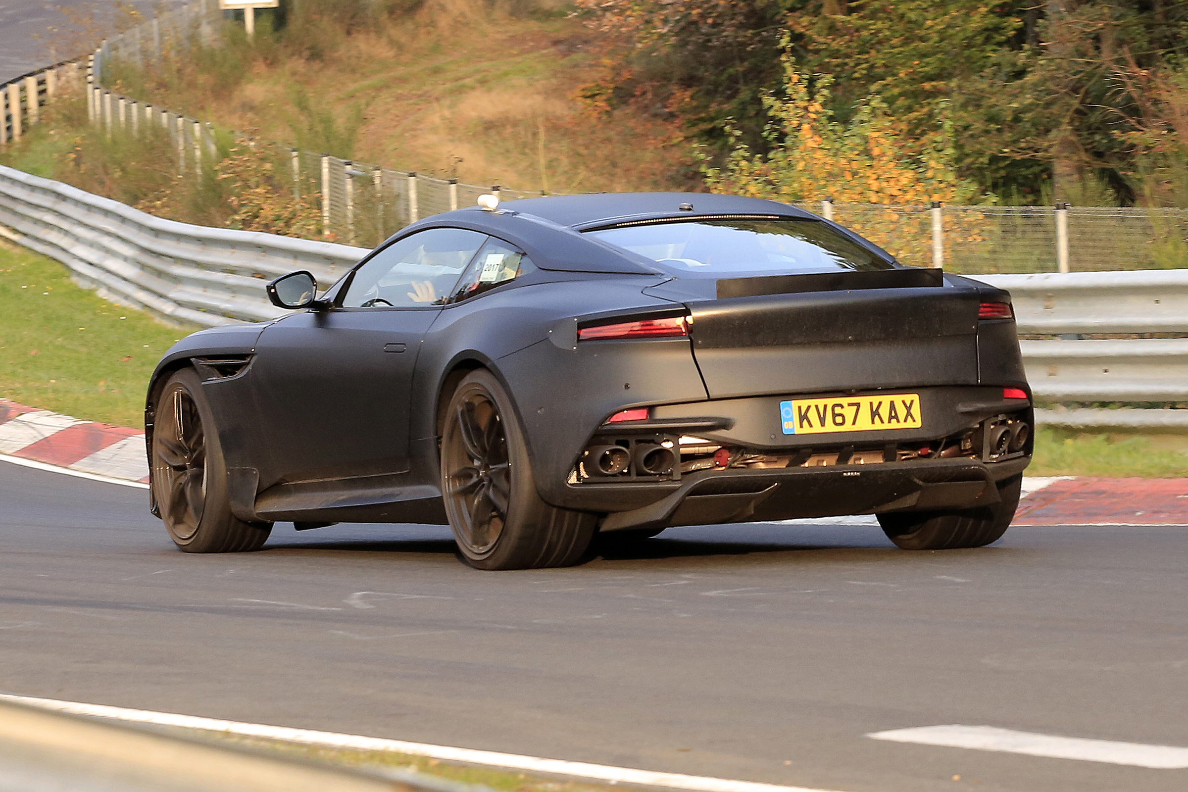 Aston Martin Vanquish 2019 at the Nurburgring