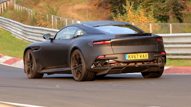 Aston Martin Vanquish 2019 at the Nurburgring