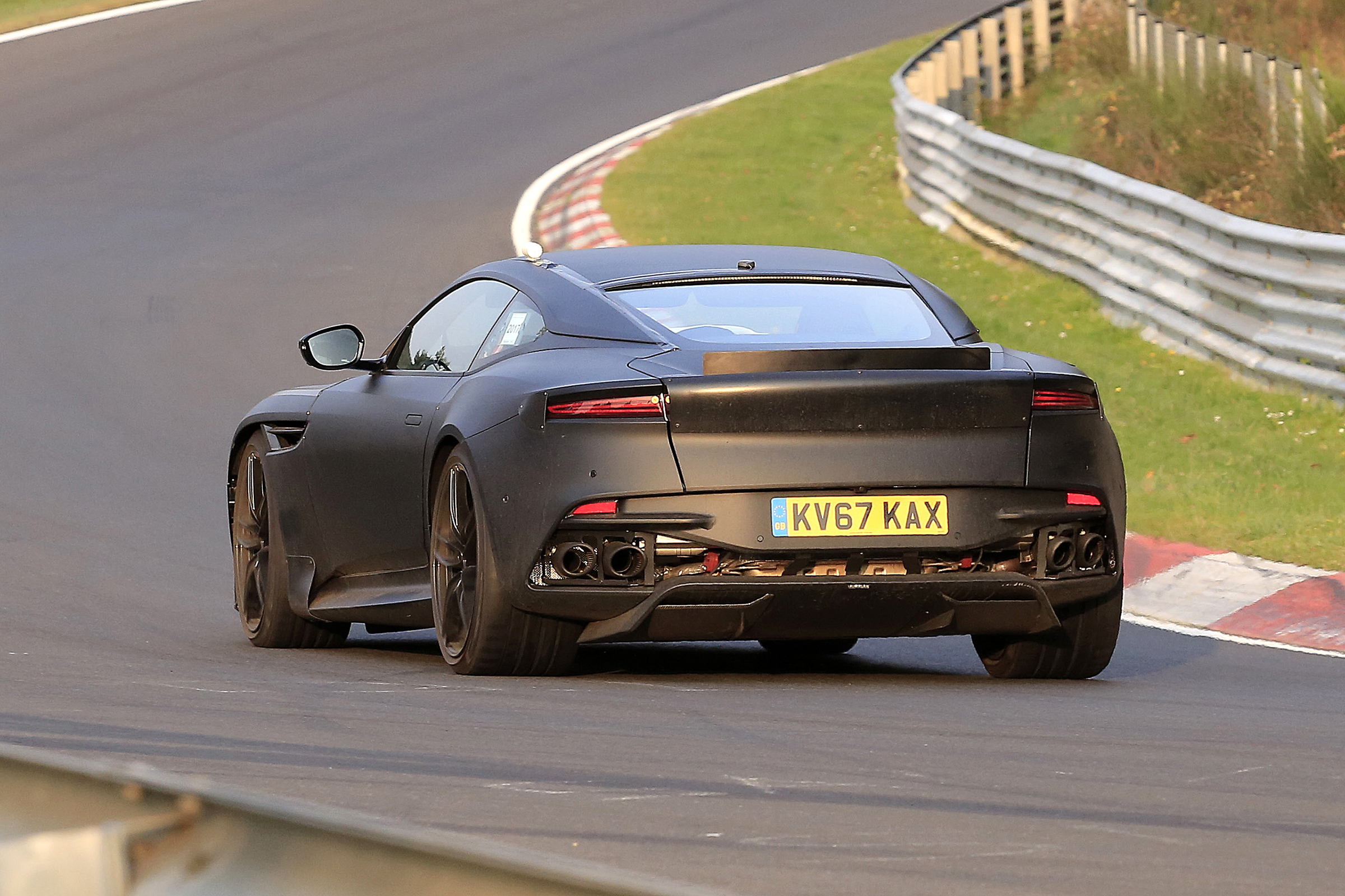 Aston Martin Vanquish 2019 at the Nurburgring