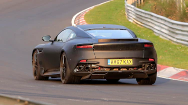 Aston Martin Vanquish 2019 at the Nurburgring