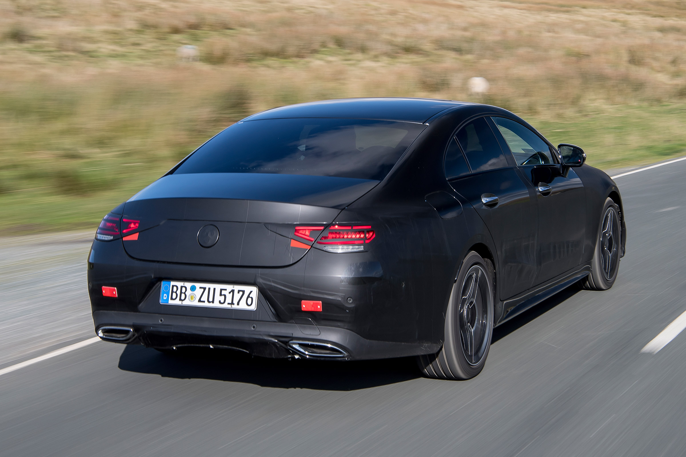 Mercedes CLS prototype - rear