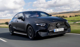 Mercedes CLS prototype - front
