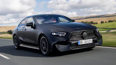 Mercedes CLS prototype - front