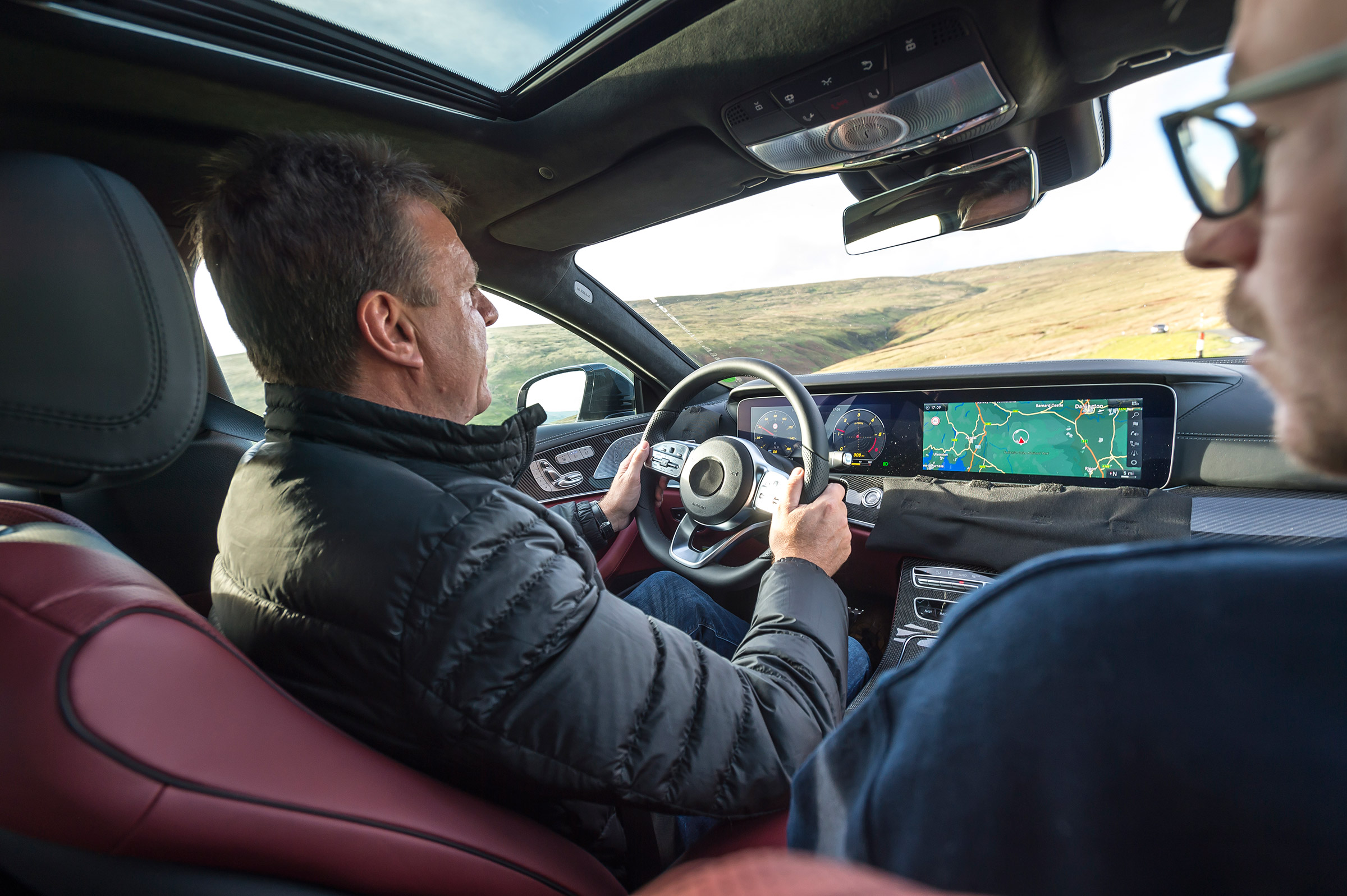 Mercedes CLS prototype - Sean Carson driven