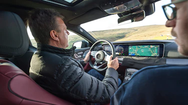 Mercedes CLS prototype - Sean Carson driven