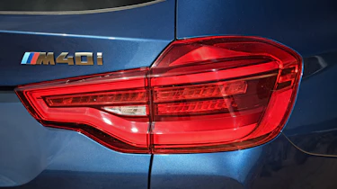 BMW X3 M40i - rear light detail