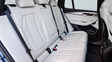 BMW X3 M40i - rear seats
