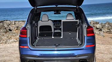BMW X3 M40i - boot two seats down