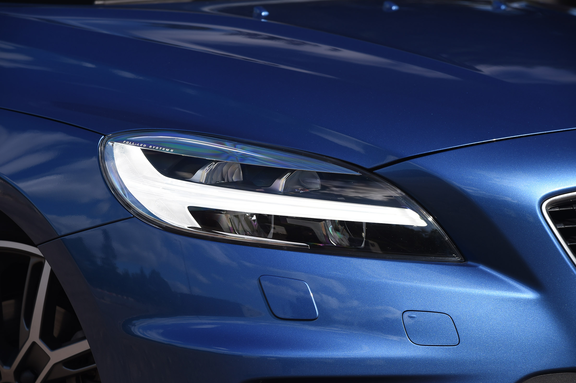 Volvo V40 Polestar Performance Pack - front light detail