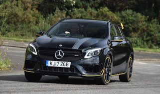 Mercedes-AMG GLA 45 Yellow Night Edition - front