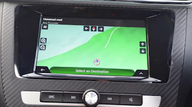 MG ZS - sat-nav