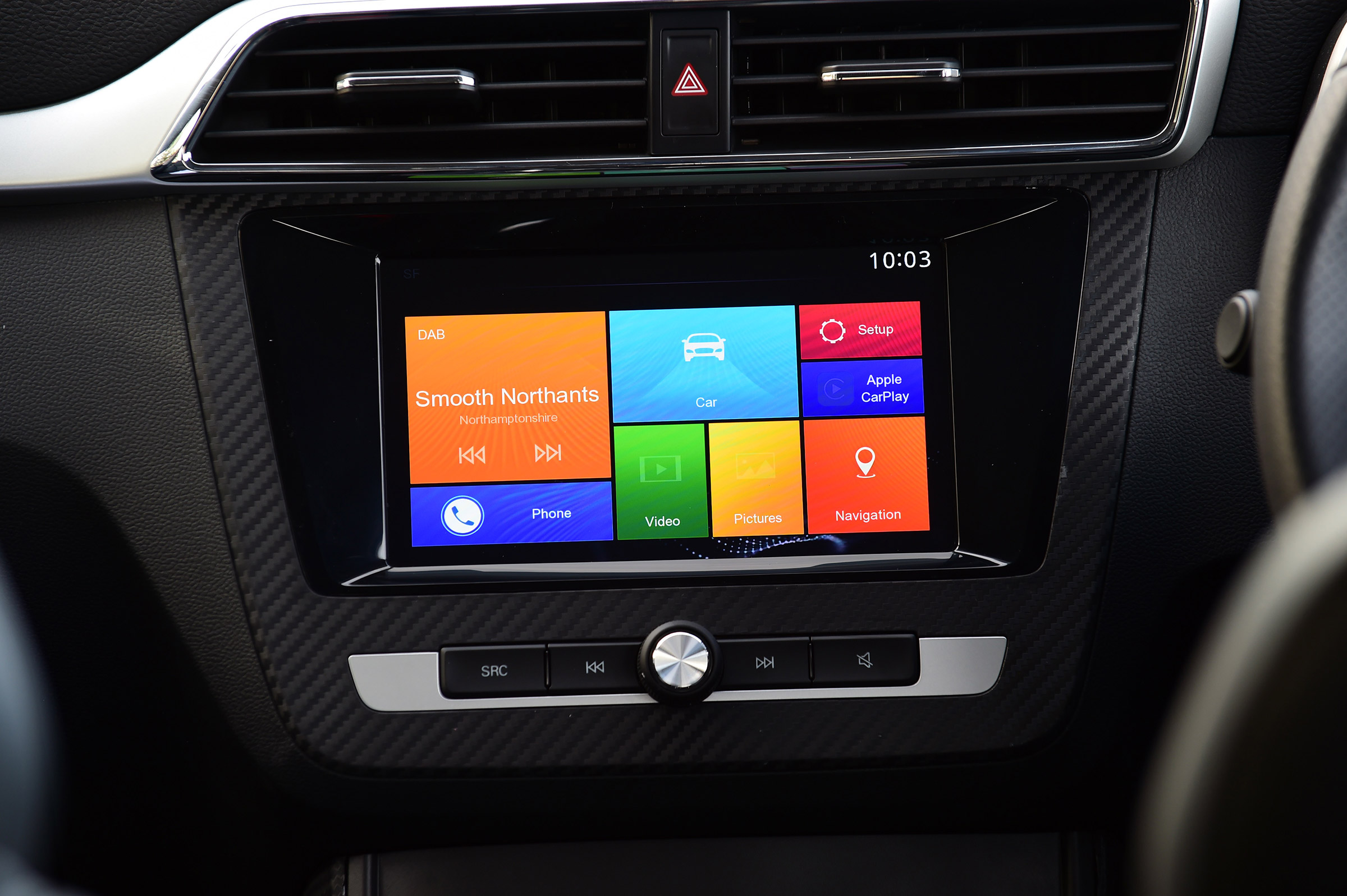 MG ZS - infotainment