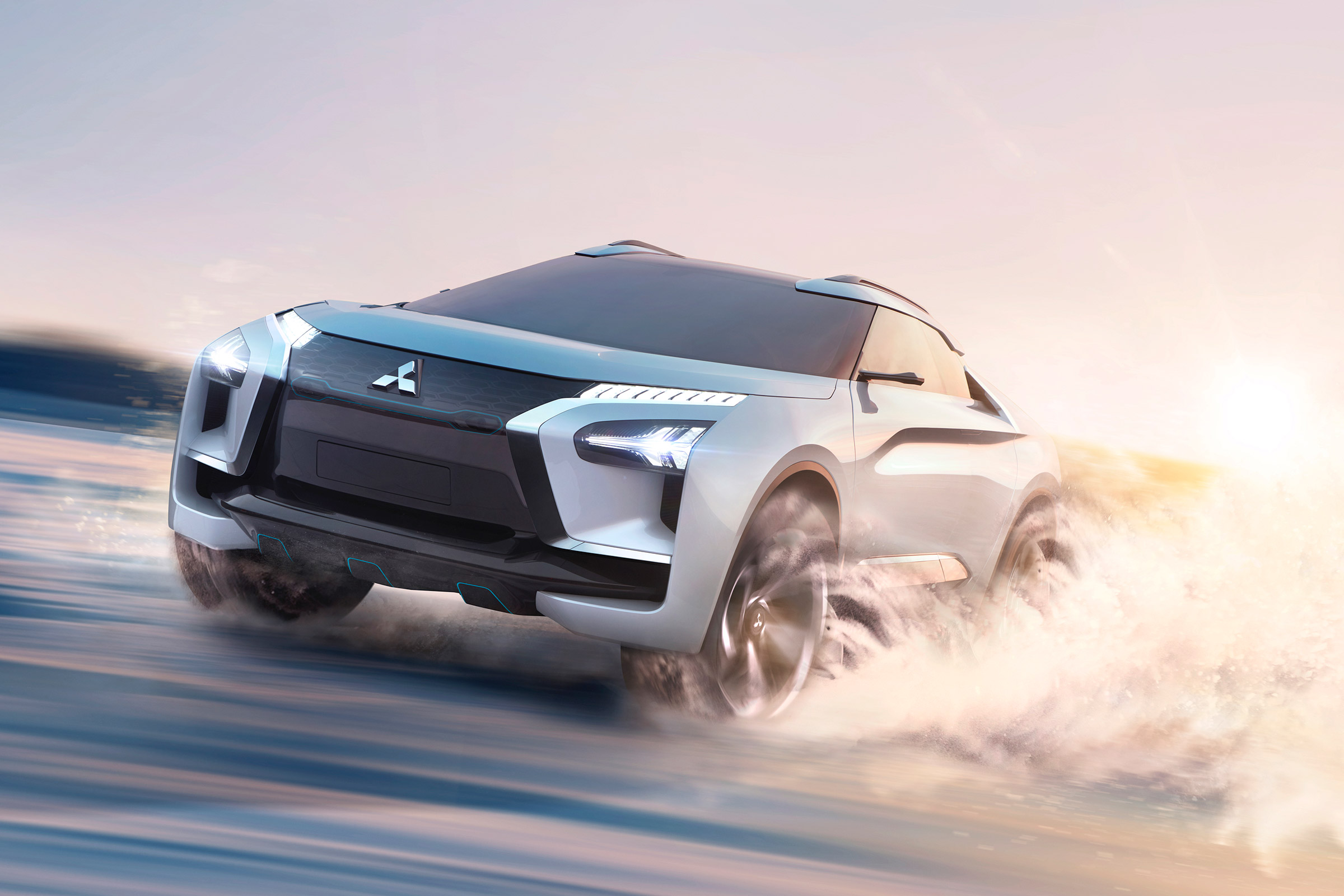 Mitsubishi e-Evolution concept - off-road