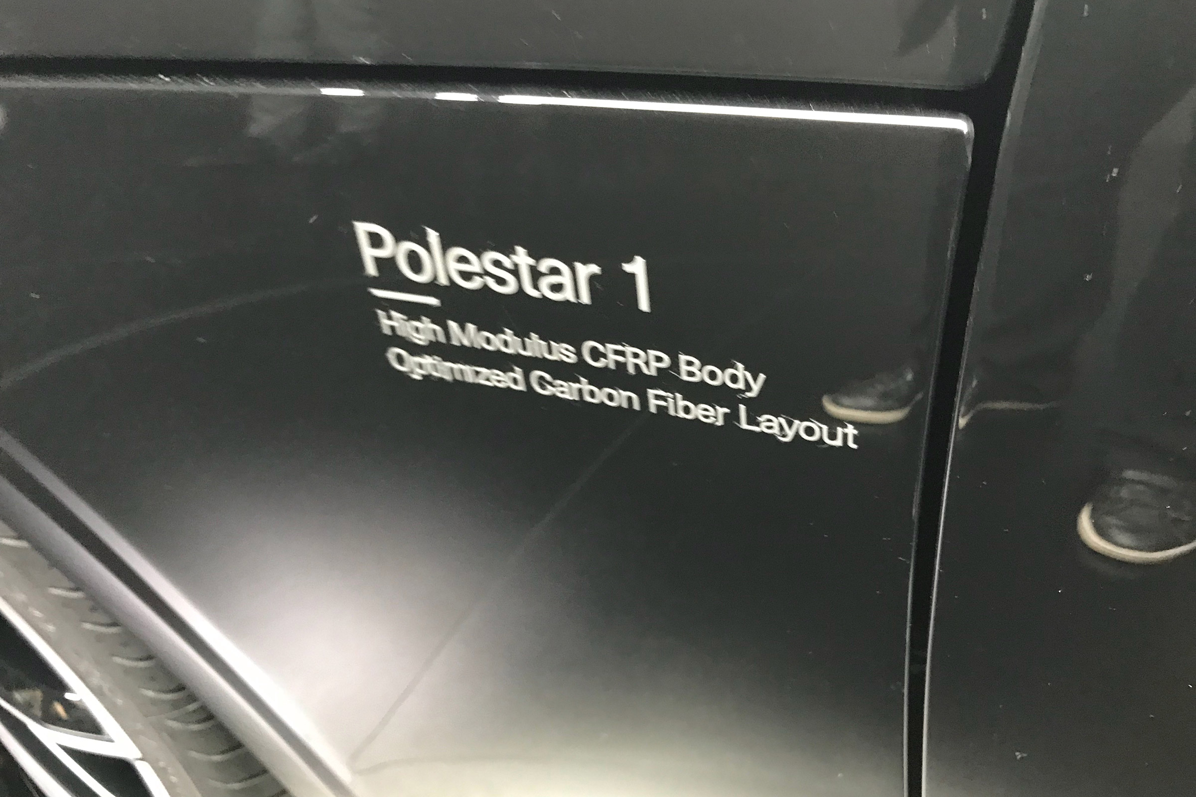 Polestar 1 reveal - detail