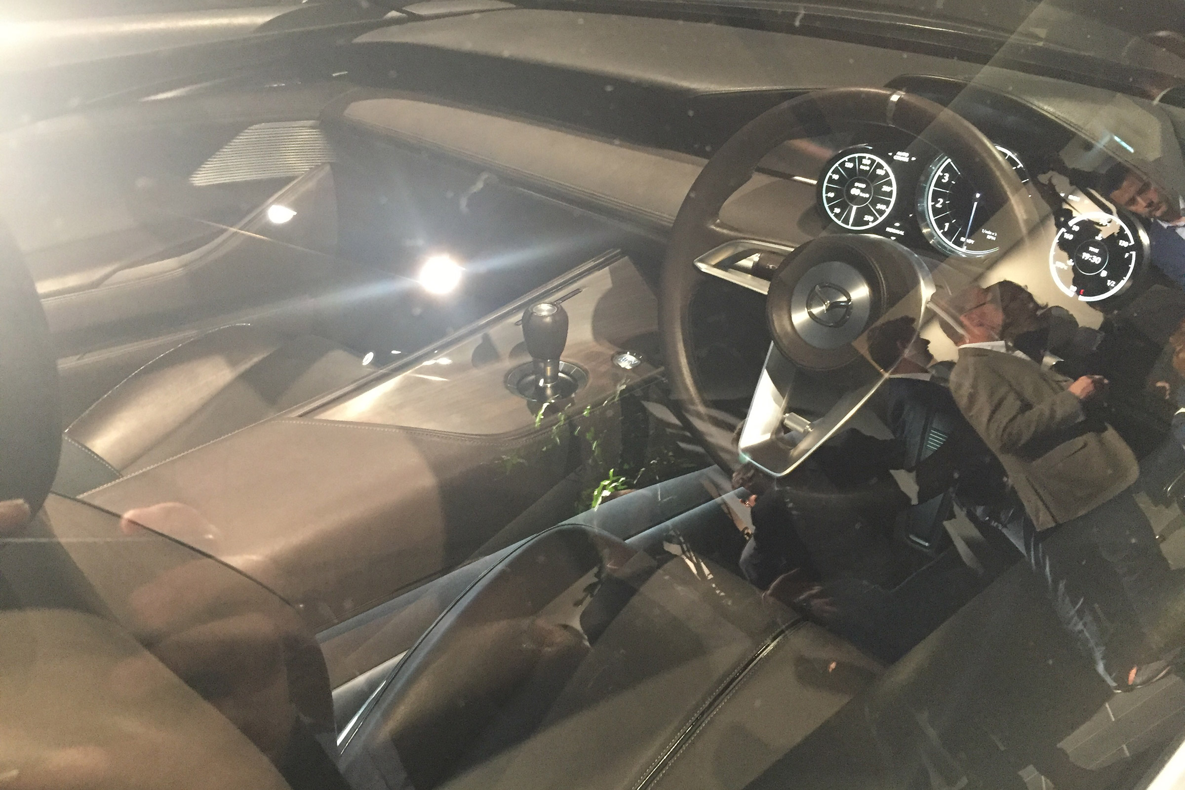 Mazda Vision Coupe concept - reveal interior