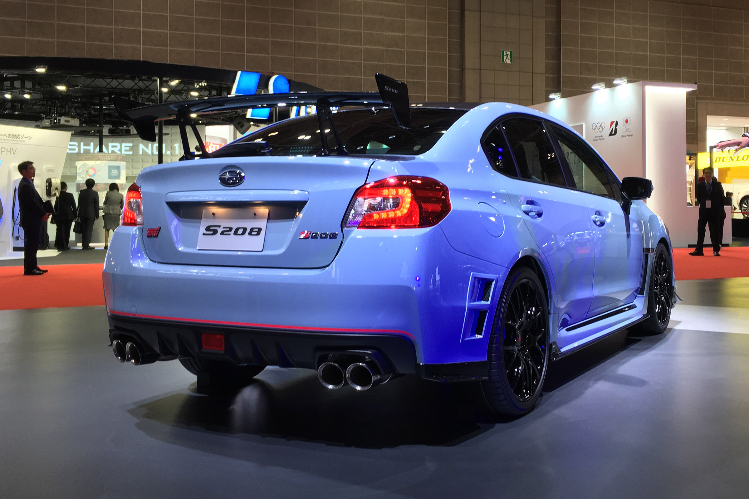 Subaru S208 WRX STi - rear