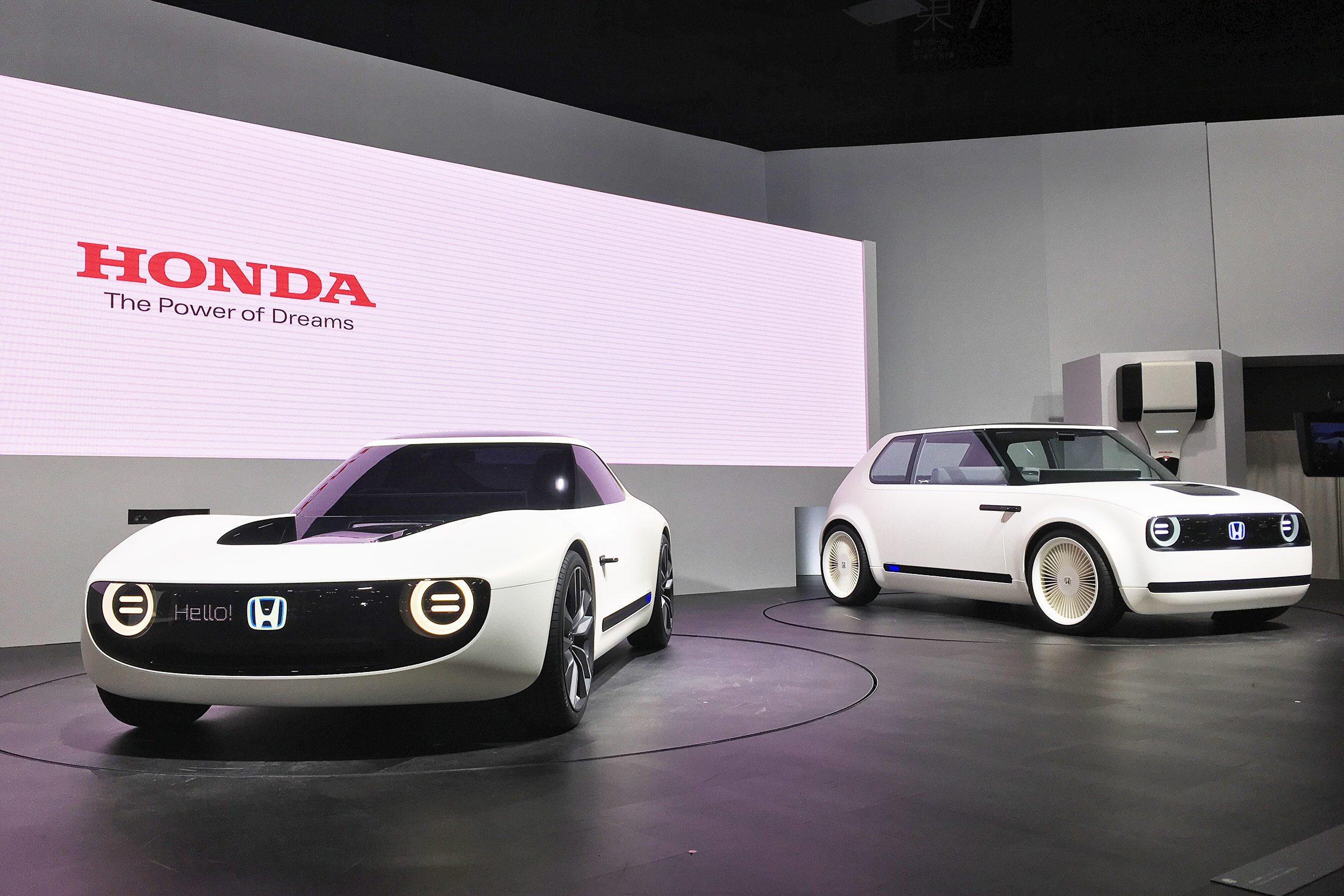 Honda Sports EV concept and Honda EV concept