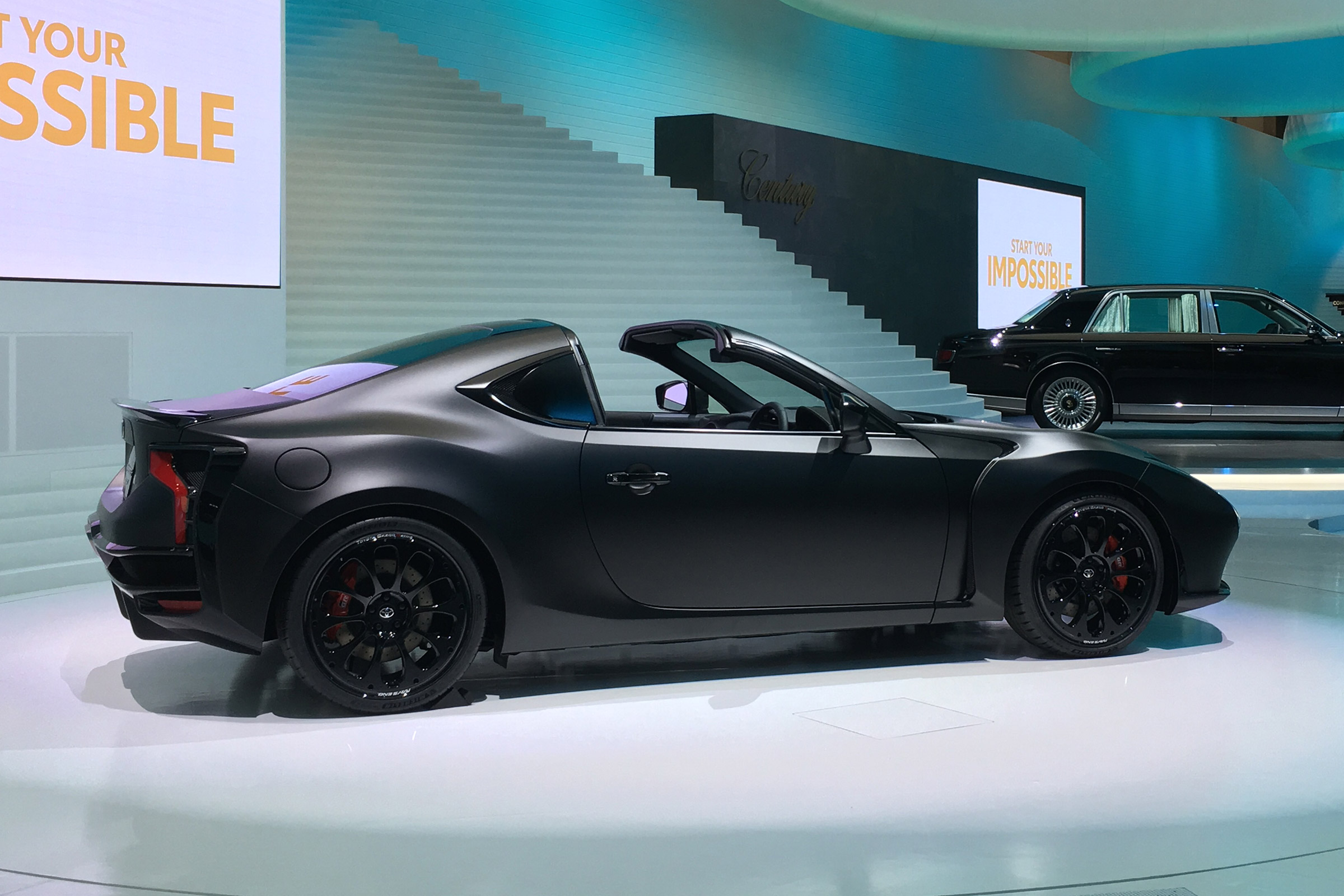 Toyota GR HV concept - Tokyo rear