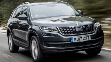 Tow car of the year 2018 - Skoda Kodiaq grey front