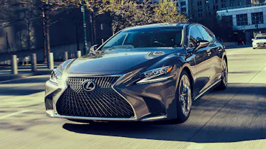 Lexus LS review - front