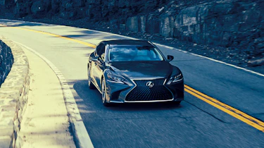 Lexus LS review - front