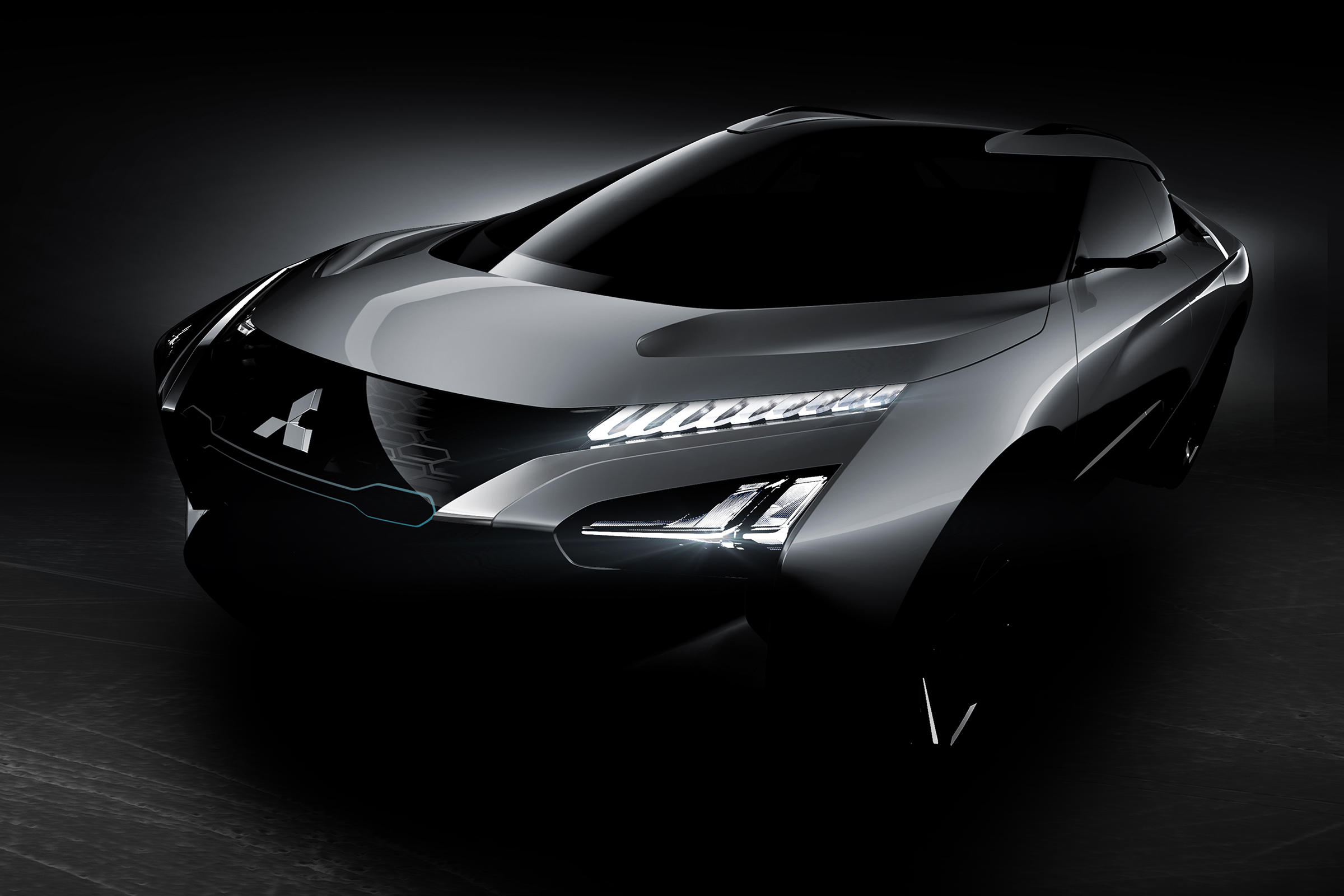Mitsubishi e-Evolution Concept front