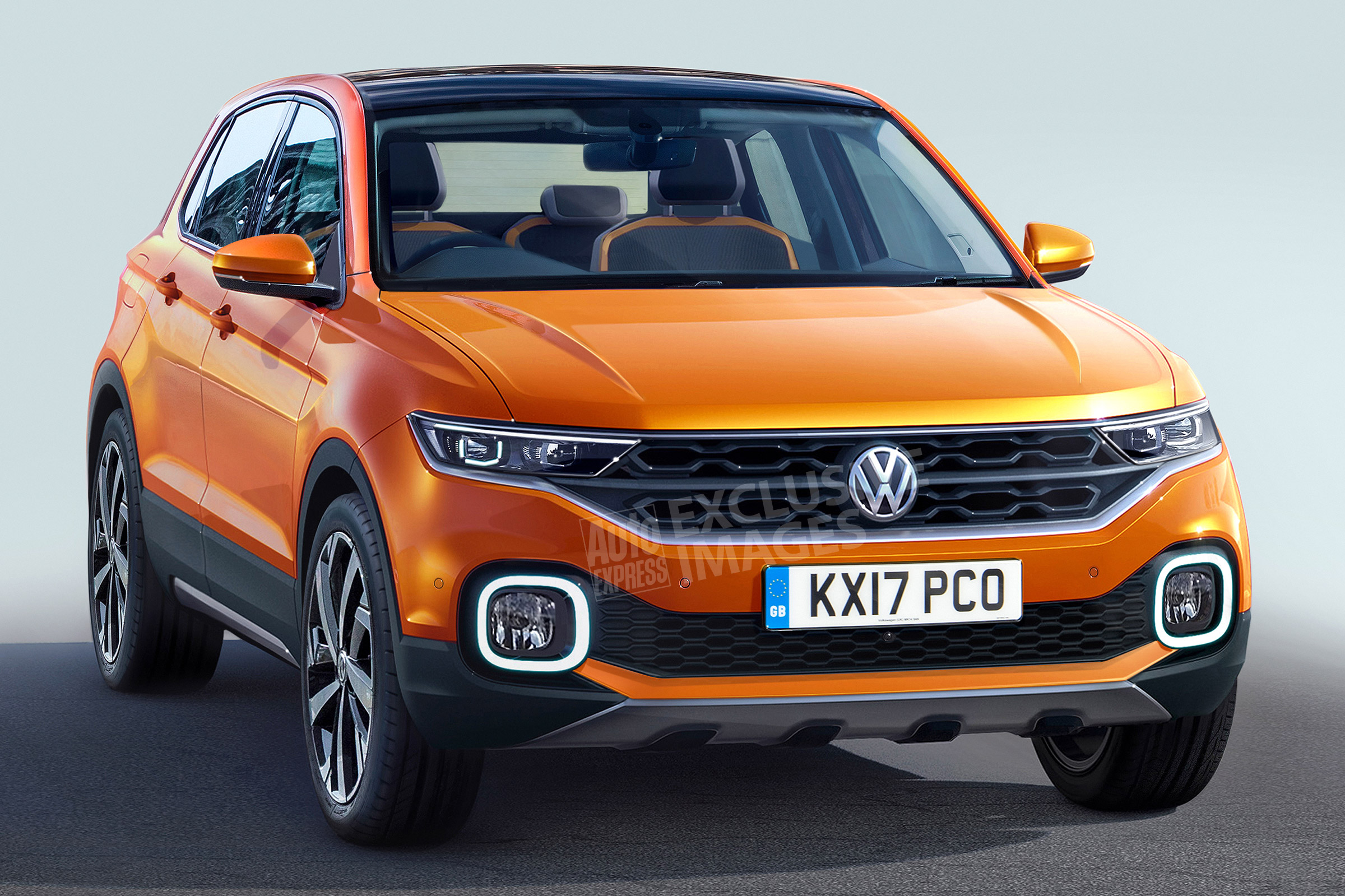 Volkswagen Polo SUV - front (watermarked)