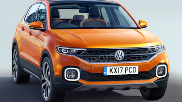 Volkswagen Polo SUV - front (watermarked)