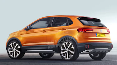 Volkswagen Polo SUV - rear (watermarked)
