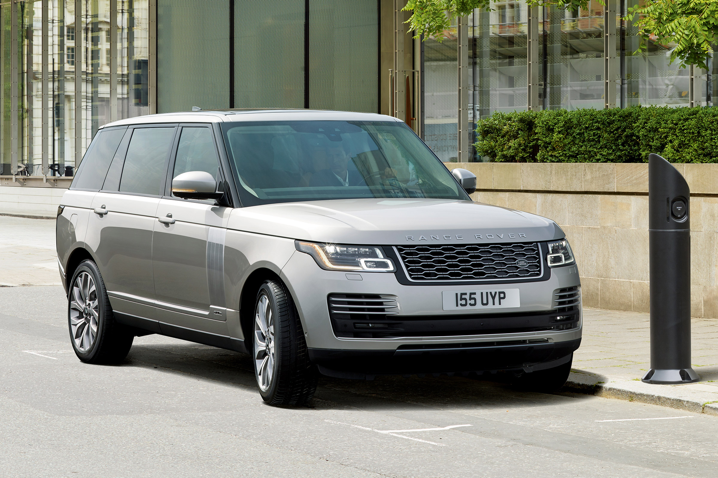 Range Rover PHEV - charging point