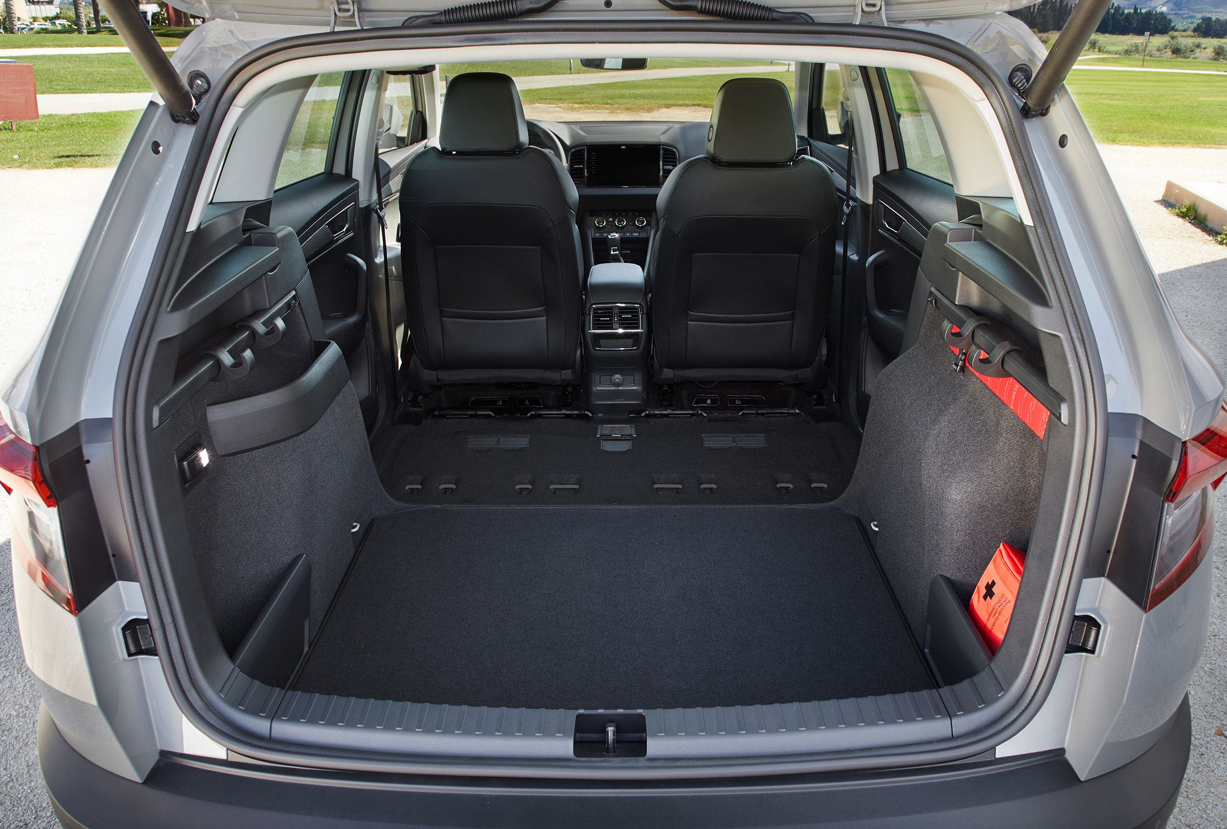 Skoda Karoq - boot seats down