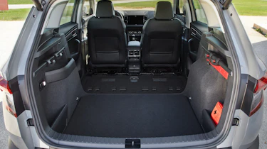 Skoda Karoq - boot seats down
