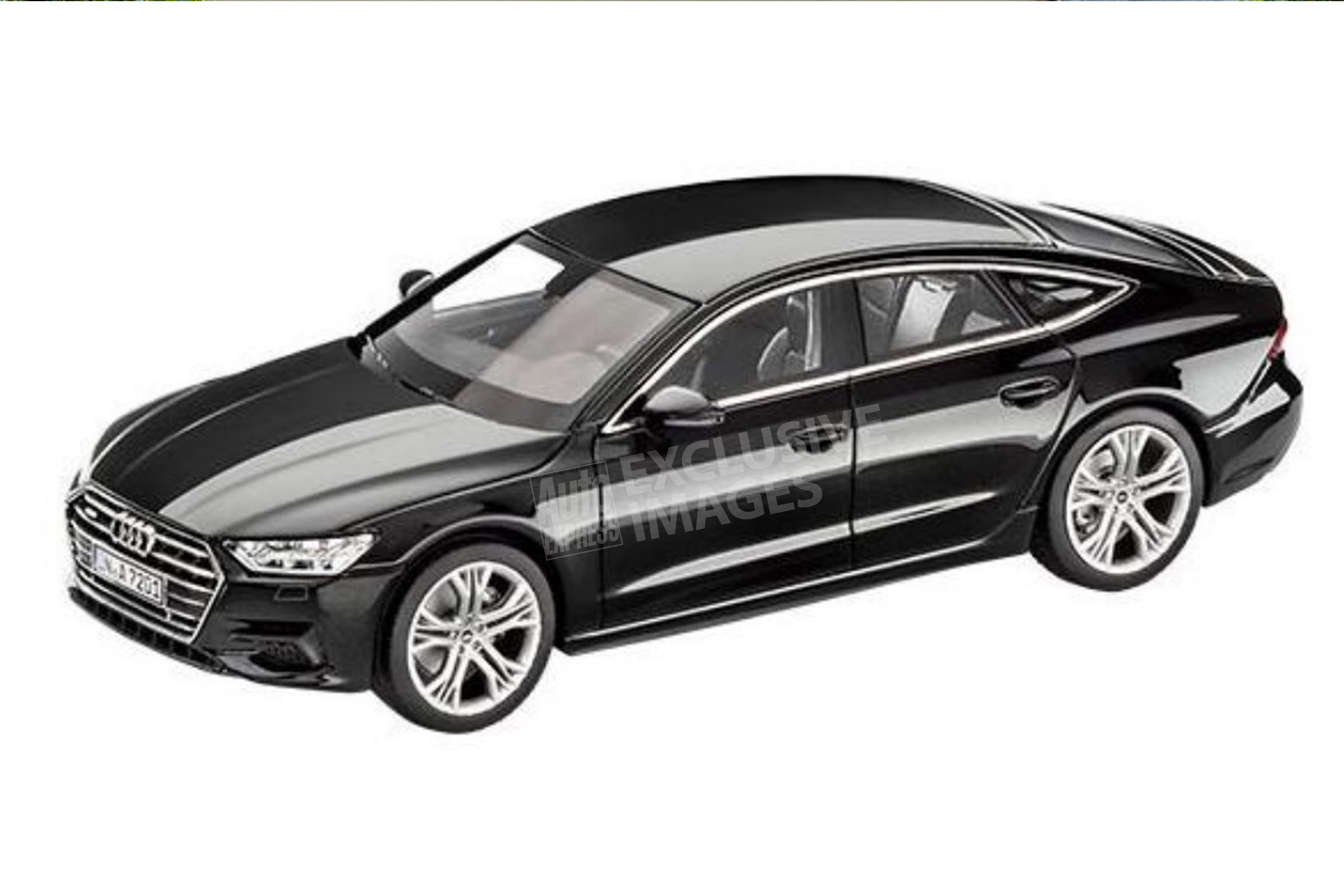 Audi A7 leaked image - black (watermarked)