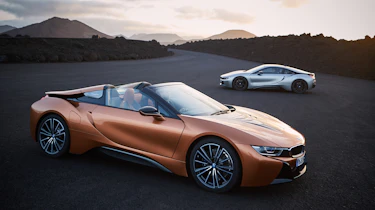 BMW i8 and i8 Roadster - static