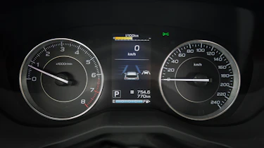 Subaru Impreza 2017 - speedo