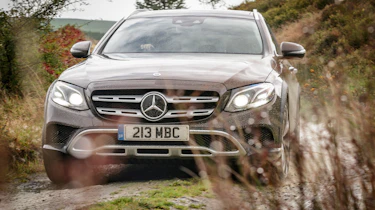 Mercedes E-Class All-Terrain - off-road cornering
