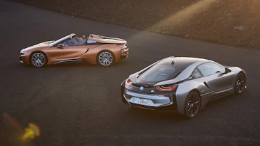 BMW i8 and i8 Roadster - static