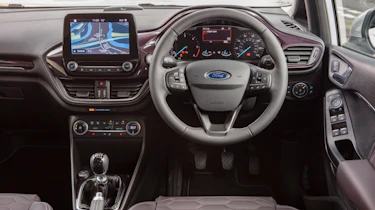 Ford Fiesta Vignale - cabin interior leather