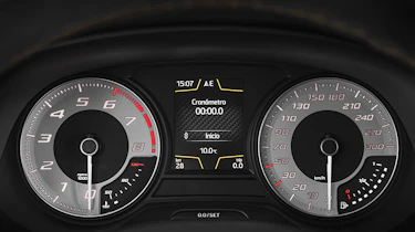 SEAT Leon Cupra R - speedo