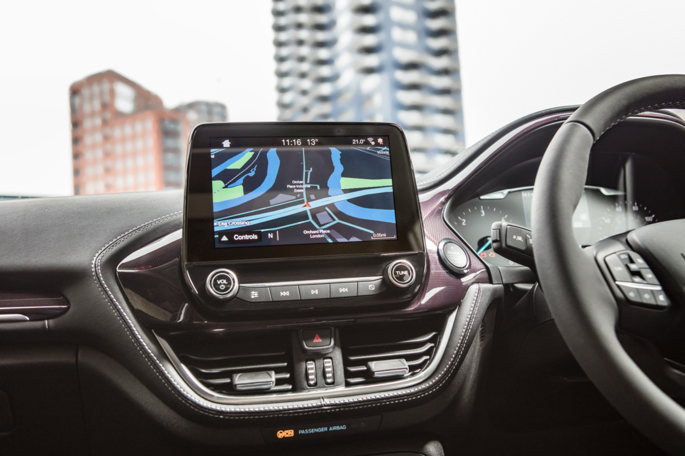 Ford Fiesta Vignale - sat-nav